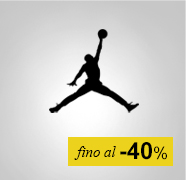 Nike Jordan fino al -40%