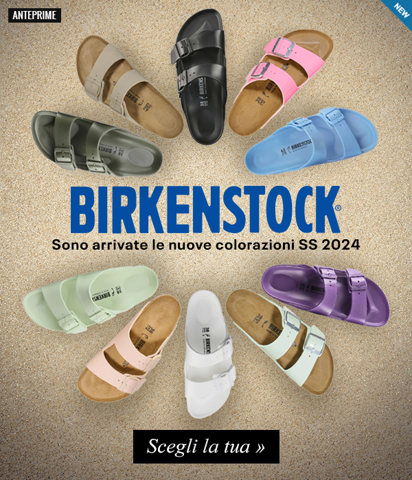 Birkenstock, nuove colorazioni